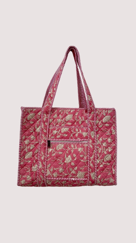 Sac cabas M - Rose