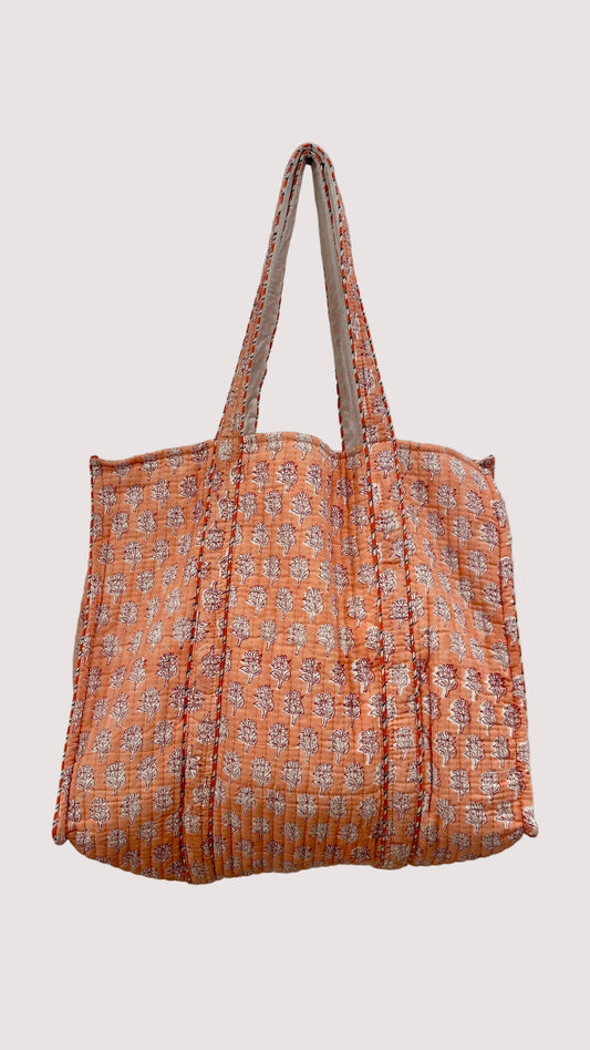 Tote bag M - Corail